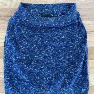 Rag & Bone Blue sweater skirt